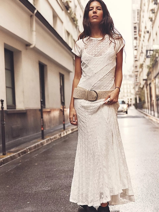 Free People Dresses & Skirts - FP Cypress Lace Maxi Dress Sz XL NWOT